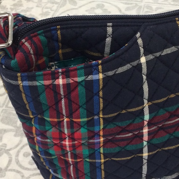 Vera Bradley Plaid Crossbody Bag with Scottie Dog Design - Picture 4 of 10
